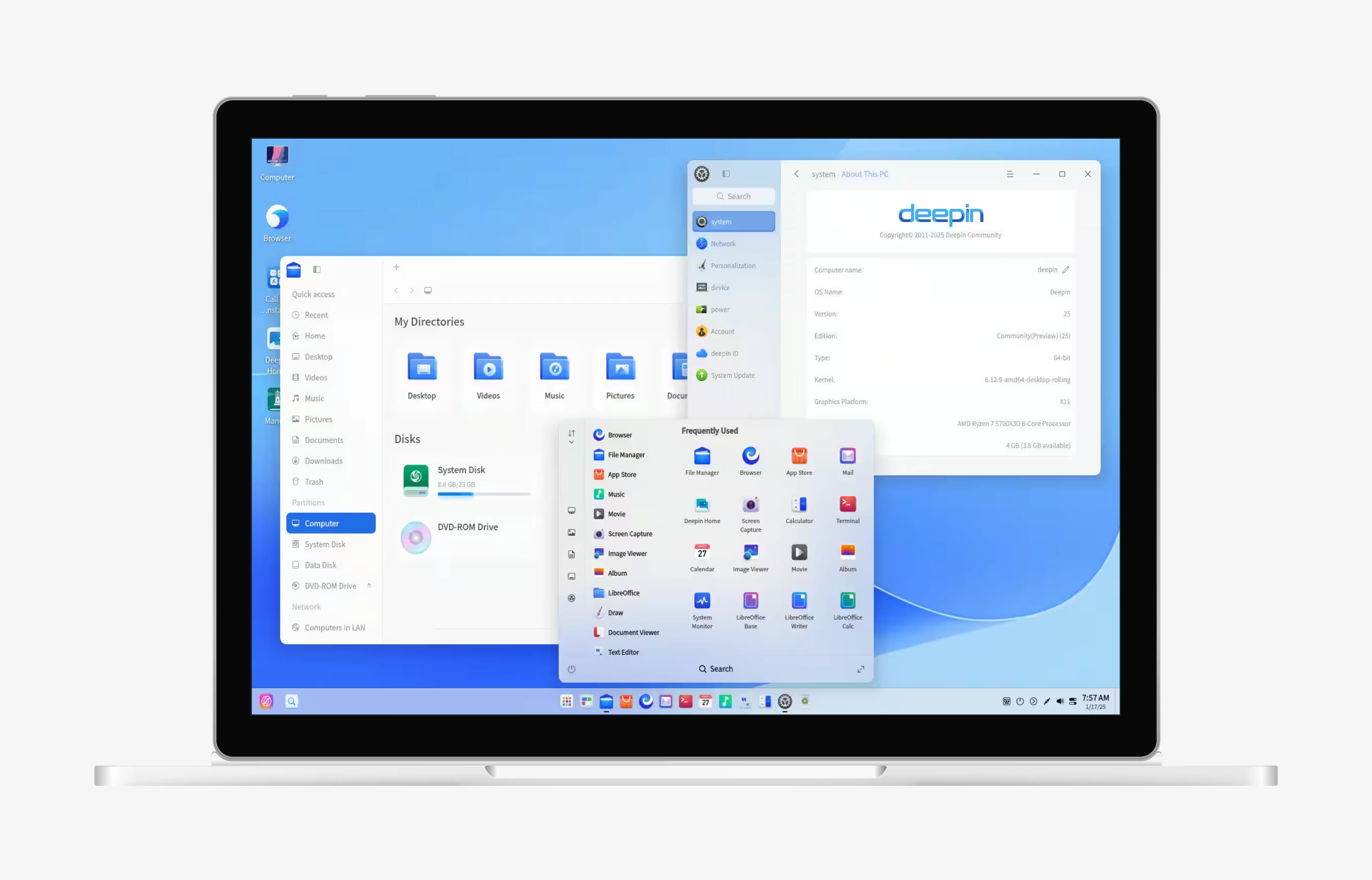 [操作系统]Deepin 25 Beta 测试版插图