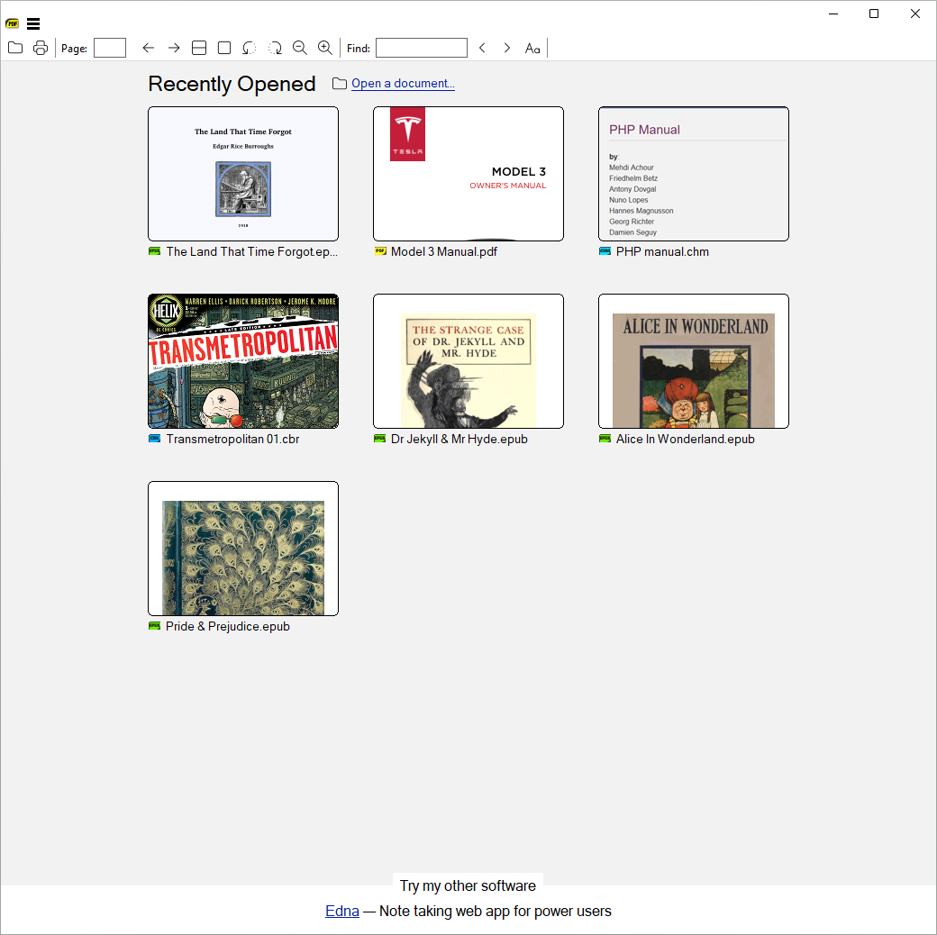 [办公学习]SumatraPDF 3.6.1 官方正式版插图